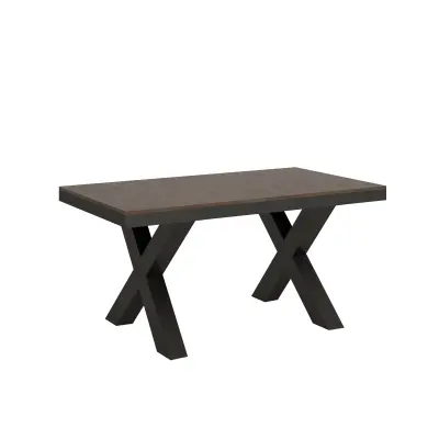 ITAMOBY Traffic Evolution (90x160/420 cm) - oreh, barva nog: antracit - raztegljiva jedilna miza