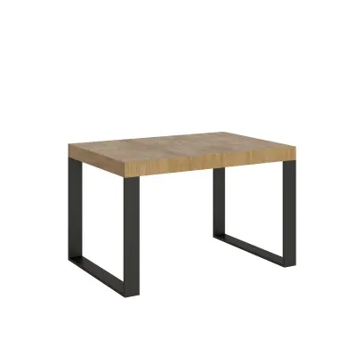 ITAMOBY Tecno (90x130/234 cm) - hrast, barva nog: antracit - raztegljiva jedilna miza