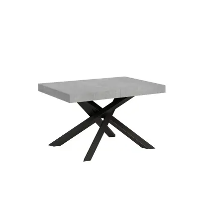 ITAMOBY Volantis (90x130/234 cm) - siva, barva nog: antracit - raztegljiva jedilna miza