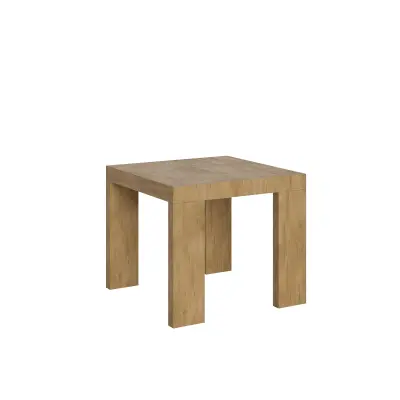 ITAMOBY Roxell (90x90/246 cm) - hrast - raztegljiva jedilna miza
