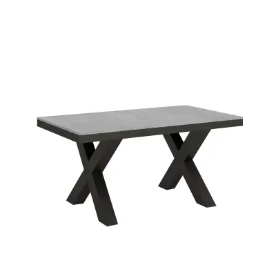 ITAMOBY Traffic Evolution (90x160/420 cm) - siva, barva nog: antracit - raztegljiva jedilna miza