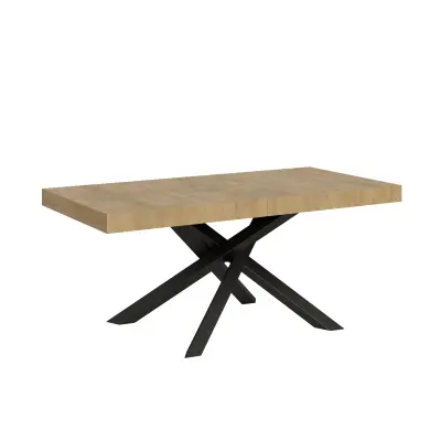 ITAMOBY Volantis (90x180/440 cm) - hrast, barva nog: antracit - raztegljiva jedilna miza