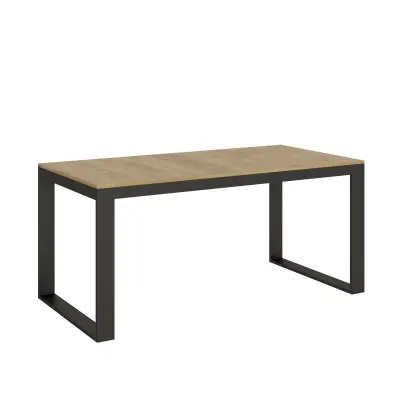 ITAMOBY Tecno Evolution (90x180/440 cm) - hrast, barva nog: antracit - raztegljiva jedilna miza
