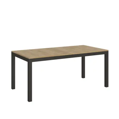 ITAMOBY Everyday Evolution (90x180/440 cm) - hrast, barva nog: antracit - raztegljiva jedilna miza