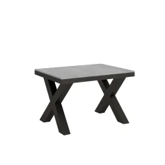 ITAMOBY Traffic Evolution (90x120/224 cm) - siva, barva nog: antracit - raztegljiva jedilna miza