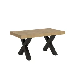 ITAMOBY Traffic (90x160/264 cm) - hrast, barva nog: antracit - raztegljiva jedilna miza