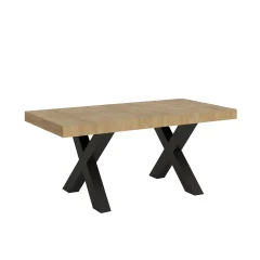 ITAMOBY Traffic (90x180/284 cm) - hrast, barva nog: antracit - raztegljiva jedilna miza