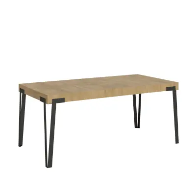 ITAMOBY Rio (90x180/284 cm) - hrast, barva nog: antracit - raztegljiva jedilna miza