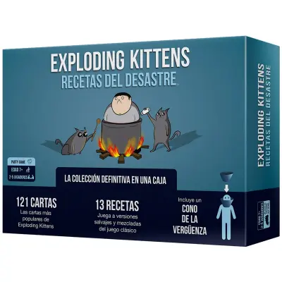 EXPLODING KITTENS DRUŽABNA IGRA RECEPTI ZA KATASTROBO