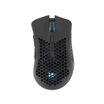 WHITE SHARK brezžična gaming miška LIONEL črna