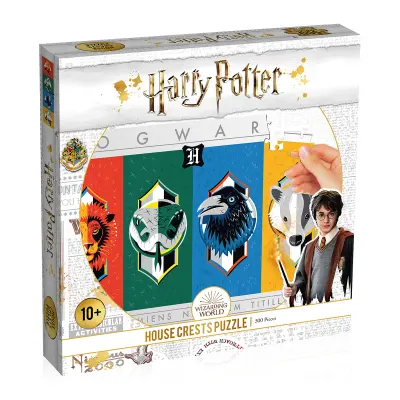 PUZZLE HIŠE ŠČIT HARRY POTTER