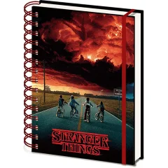 PYRAMID STRANGER THINGS MIND FLAYER 3D beležka