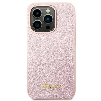Ovitek GUESS GUHCP14LHGGSHP, Iphone 14 Pro, roza