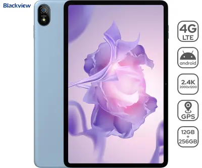 Blackview TAB 18, 12" 12/256GB LTE Blue tablični računalnik