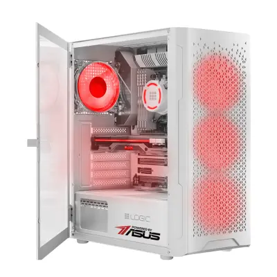 VIST WHITE PBA Ryzen 7 5700X RTX 5060 32GB SSD 1TB M.2 WIFI W11