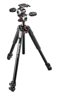 MANFROTTO 055 aluminijasto 3-sekcijsko stojalo z XPRO 3 Way glavo + 200PL ploščico
