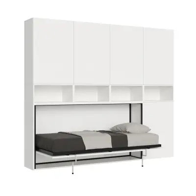Ityhome 226.7 x 266.5 posteljni okvirji bela