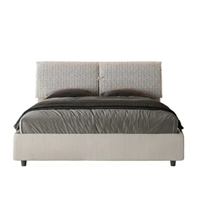 Ityhome 175 x 222 posteljni okvirji bela