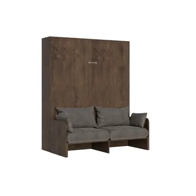 Ityhome 210.5 x 173.6 posteljni okvirji rjava