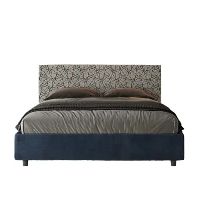 Ityhome 175 x 202 posteljni okvirji modra