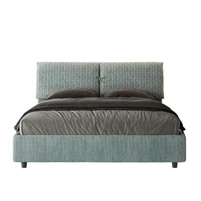 Ityhome 175 x 202 posteljni okvirji modra