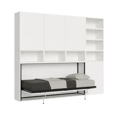 Ityhome 226.7 x 266.5 posteljni okvirji bela