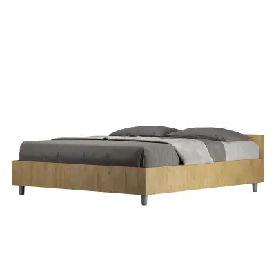 Ityhome 167 x 199 posteljni okvirji rjava