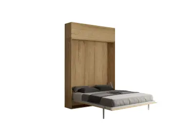 Ityhome 210.5 x 173.6 posteljni okvirji rjava