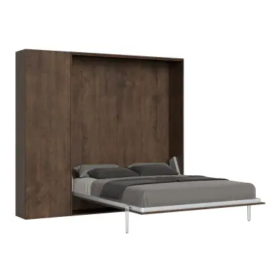 Ityhome 210.5 x 233.6 posteljni okvirji rjava