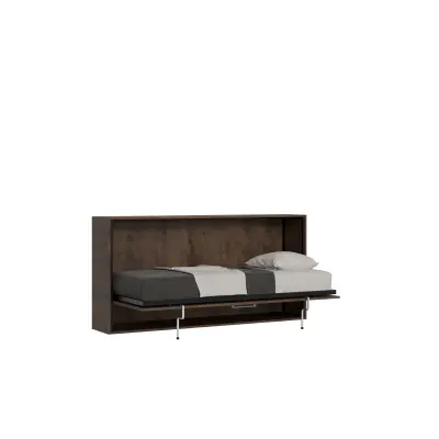 Ityhome 97.4 x 199.9 posteljni okvirji rjava