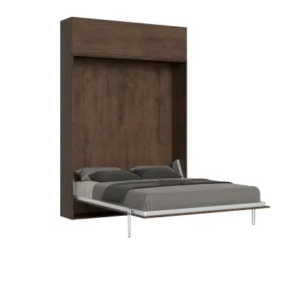 Ityhome 210.5 x 173.6 posteljni okvirji rjava