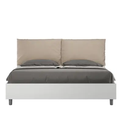 Ityhome 168 x 199 posteljni okvirji temno rjava