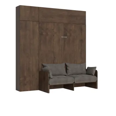 Ityhome 250.5 x 233.6 posteljni okvirji rjava