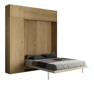 Ityhome 210.5 x 233.6 posteljni okvirji rjava