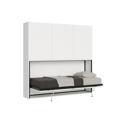 Ityhome 194.4 x 199.9 posteljni okvirji bela