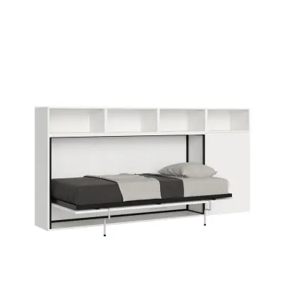 Ityhome 129.7 x 266.5 posteljni okvirji bela