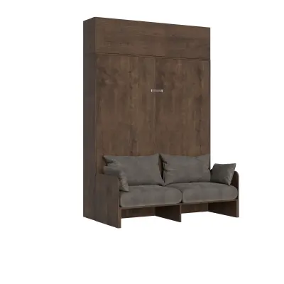 Ityhome 250.5 x 173.6 posteljni okvirji rjava