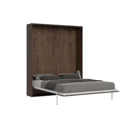 Ityhome 210.5 x 173.6 posteljni okvirji rjava
