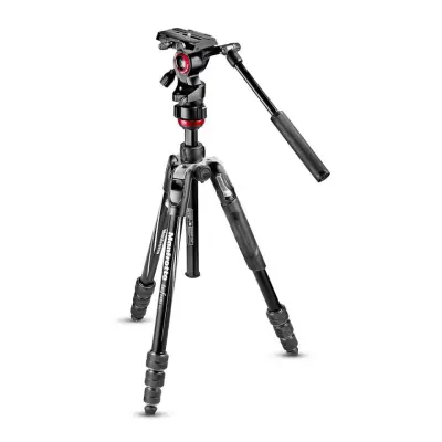 MANFROTTO Befree Live aluminijasto potovalno stojalo z video glavo - TWIST LOCK