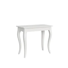 Ityhome 90 x 77 konzolna miza bela