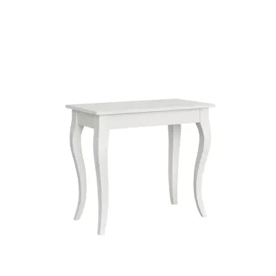 Ityhome 90 x 77 konzolna miza bela
