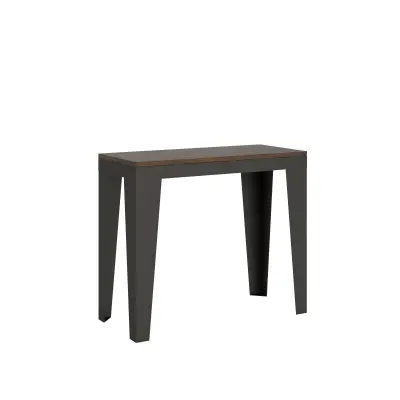 Ityhome 90 x 77 konzolna miza rjava