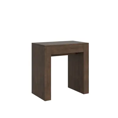 Ityhome 78 x 80 konzolna miza rjava
