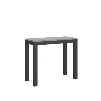 Ityhome 90 x 77 konzolna miza siva
