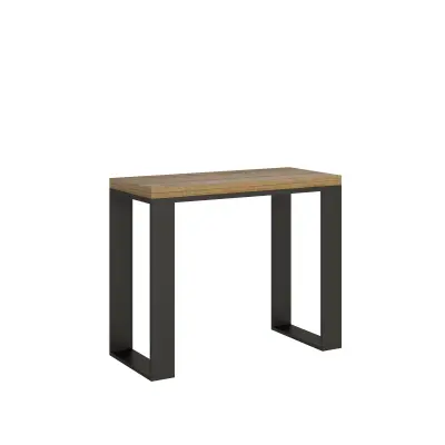 Ityhome 90 x 80 konzolna miza rjava