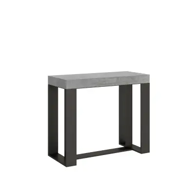 Ityhome 90 x 77 konzolna miza siva