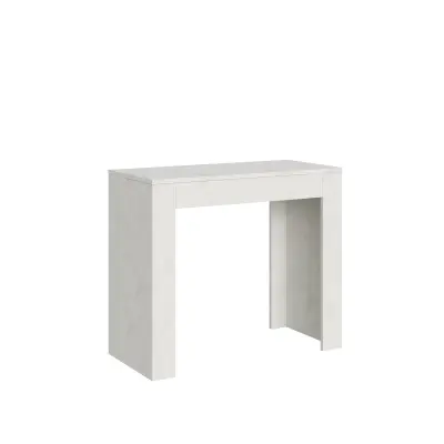 Ityhome 90 x 76 konzolna miza bela