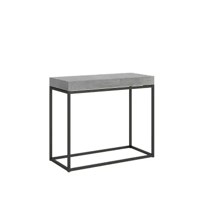 Ityhome 90 x 77 konzolna miza siva