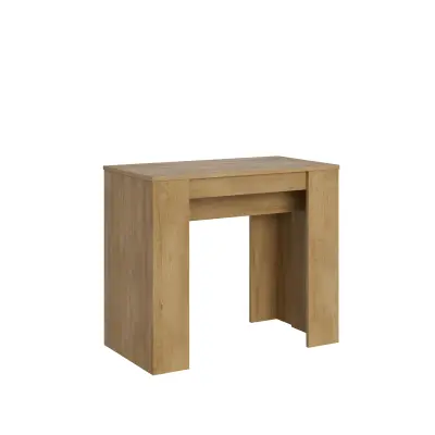 Ityhome 90 x 77 konzolna miza rjava