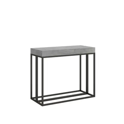 Ityhome 90 x 77 konzolna miza siva